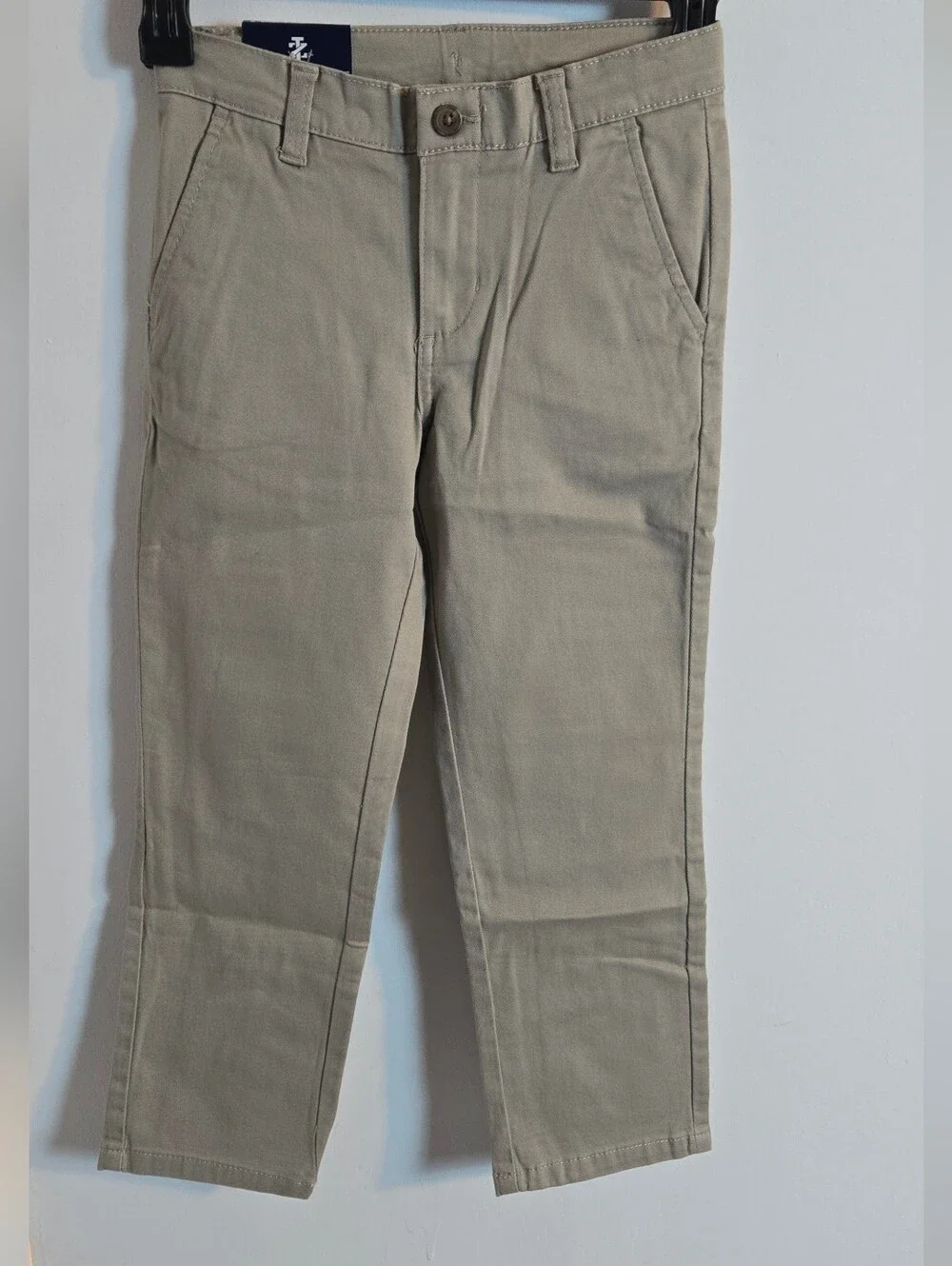 IZOD Little & Big Boys Straight Flat Front Pant, 6,